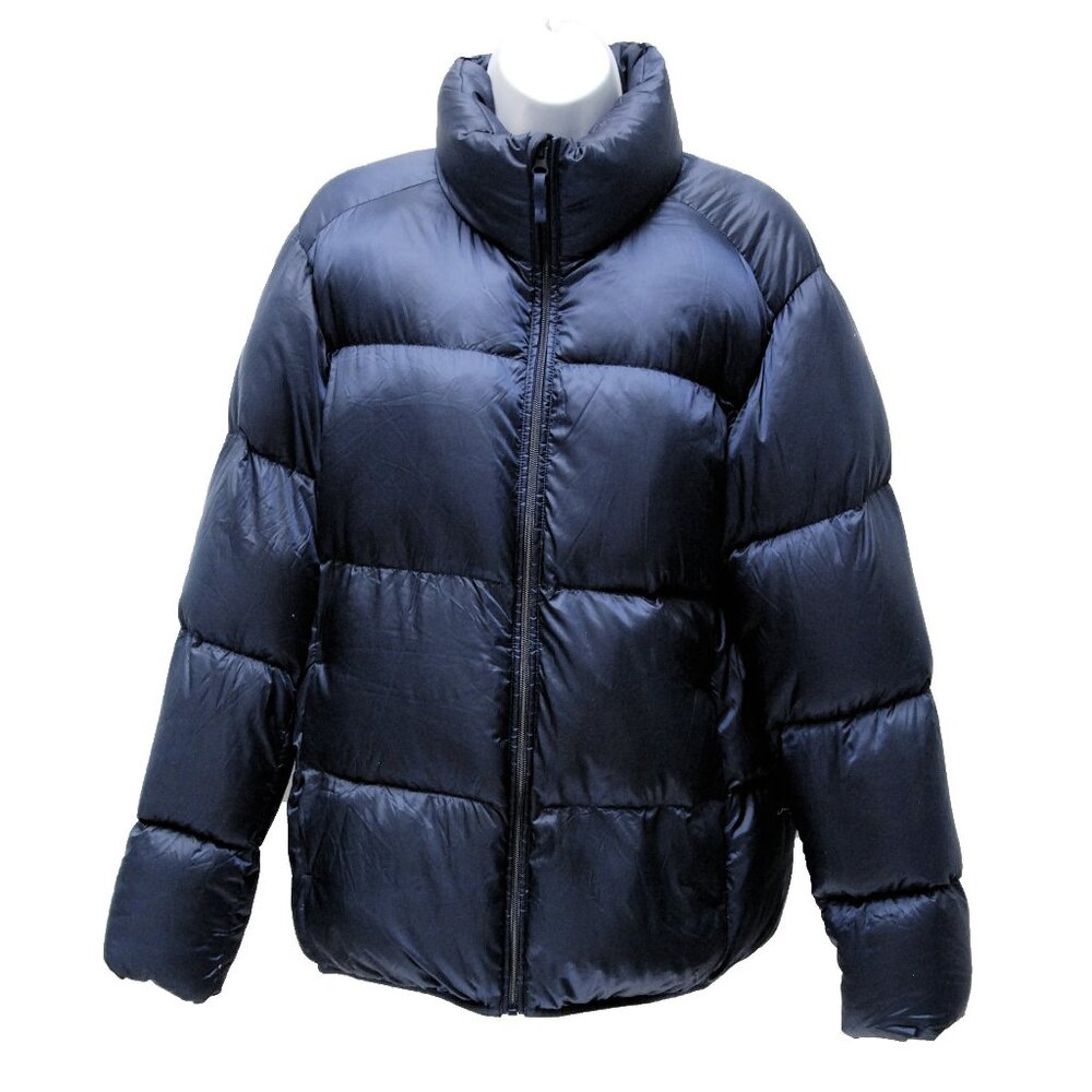 Uniqlo Women's Water Repellency Ultra Light Down Puffer Jacket, Dark Blue, L